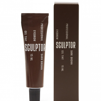 Гель-краска для бровей Dark Brown, 15ml