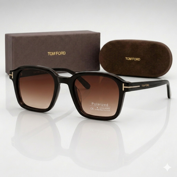 Солнцезащитные очки POLARIZED TF-702 C2 Коричневые с поляризацией и градиентом