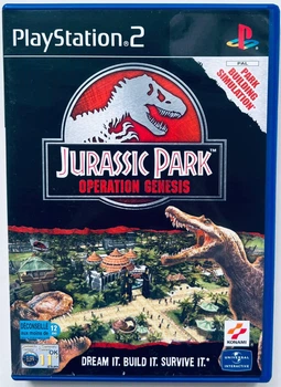 Диск для PlayStation 2 - Jurassic Park Operation Genesis, английская версия, Б/У