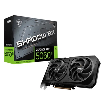 Відеокарта MSI Nvidia GeForce RTX 5060 Ti SHADOW 2X PLUS 16GB (G506T-16S2P)
