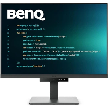 Монітор TFT 28.2" BenQ RD280U, IPS, 3840x2560, 3:2, USB-C, HDMI, DP, HAS, Pivot, колонки, металік-сірий (9H.LM1LJ.TBE)