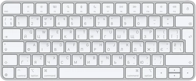 Клавиатура беспроводная Apple Magic Keyboard UA Bluetooth/USB-C White (MXCL3UA/A)