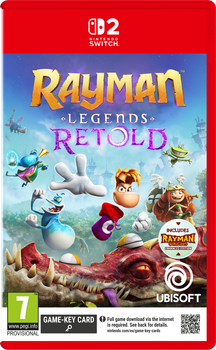 Gra Nintendo Switch 2 Rayman Legends Retold (Game-Key Card) (3307216313250)