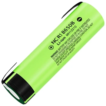 Акумулятор 18650 LiitoKala 34B-N 3400 mAh Li-Ion 8 A 3.7V U-Tags (19308-hbr)