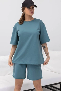 Жіноча футболка OVERSIZE TOTALFIT D5-LD59 XS-S