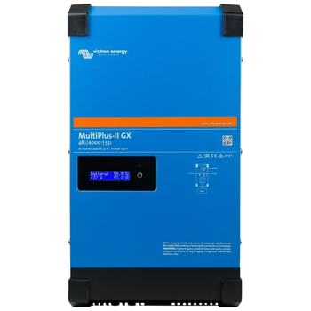 Инвертор с чистой синусоидой Victron Energy MultiPlus-II 48/4k5/55-32 GX 230V 1 фаза 4 кВт 55А Синий