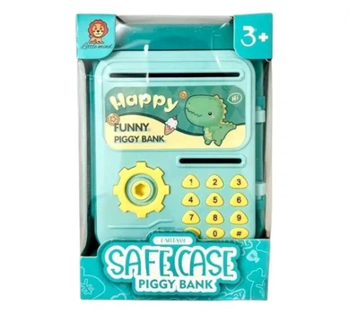 Дитяча скарбничка-сейф "Safe case Piggy Bank" блакитна