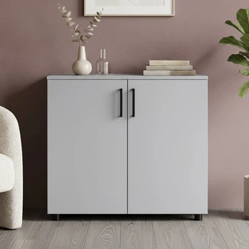Комод Doros Торн Серый 2 ДСП 90х51.6х80 (DRS-012090)
