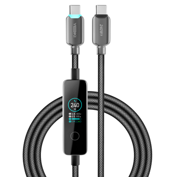 Кабель USB YOKI MONITOR YK-CAMO924L2 Type-C to Type-C 240W 2m