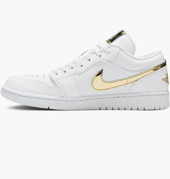 Кроссовки женские Jordan 1 Retro Low White 43 Белый CZ4776-100