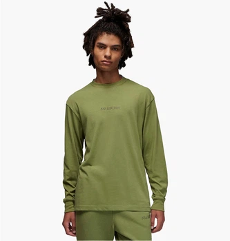 Кофта чоловіча Jordan Wordmark Long-Sleeve T-Shirt Green S Зелений FJ0702-340