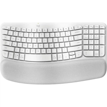 Клавиатура беспроводная Logitech Wave Keys Bluetooth/Wireless White