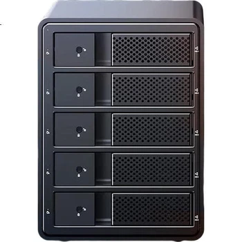 Корпус для жестких дисков ORICO Disk Array, многоотсековый, 3,5-дюймовый, USB 3.0, SATA, механический отсек для жестких дисков, портативный внешний корпус, RAID-хранилище, полностью алюминиевый, 5 отсеков, 9558RU3