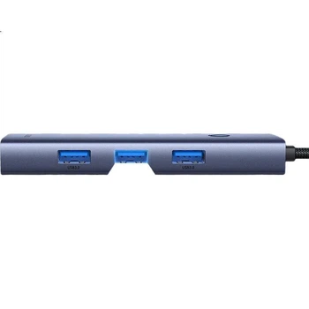 Док-станция расширения Baseus USB 3.0, адаптер для зарядки, разветвитель Type-C, универсальный конвертер Thunderbolt 4 для ноутбуков Huawei.
