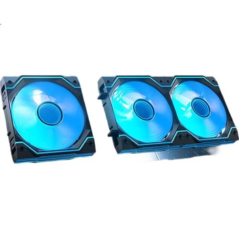 Вентилятор корпусный COUGAR Star Chain 120 мм ARGB 3-pin с PWM, черный