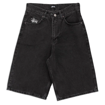 Чоловічі джинсові шорти Stussy чорні графітові 28(Р) (1027-444)