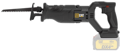 Акумуляторна шабельна пила CAT DX5050B 18 В 29 мм без акумулятора та зарядного пристрою (6924328350613)