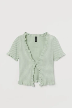 Топ H&M Divided м'ятний RNMZJ069 S