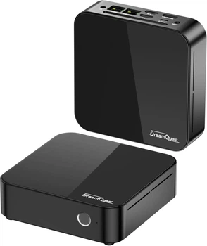 Мини ПК DreamQuest Pro Plus / Intel Processor N150 / RAM 32GB / SSD 1TB / 2 x HDMI / 2 x LAN / Wi-Fi 5 / Bluetooth 5.0 / Windows 11 / Black (102155100)
