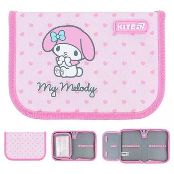 Пенал без наповнення Kite Hello Kitty HK26-621-3, 1 відділення, 1 відворот