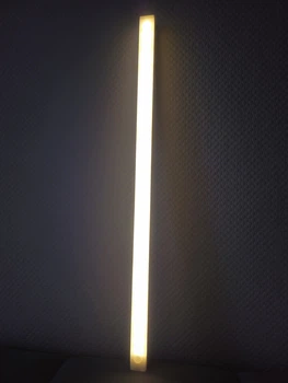 Ультратонкая LED лампа - светильник на магнитах с датчиком движения и аккумулятором с USB зарядкой (50 см)