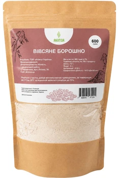 Овсяная мука 600 г ТМ Ahimsa