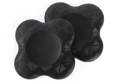 Подставки под колени и локти EasyFit EF-1931, 2 шт., чёрные - для йоги и фитнеса