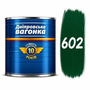 Алкідна емаль ПФ-133 "Дніпровська вагонка" 2.5 л зелена 602