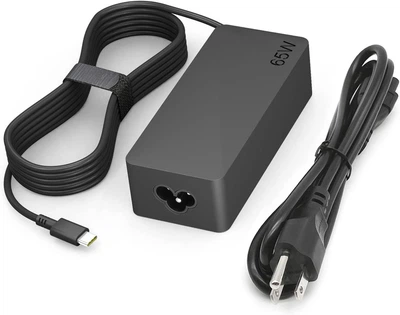 Зарядний пристрій для ноутбука Dzytnsy, USB Type-C, 65 Вт, 20 В 3,25 А, для Lenovo ThinkPad, Yoga, Chromebook