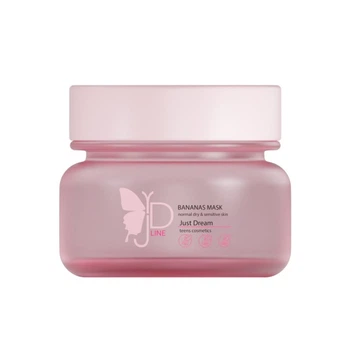 Маска для нормальной и чувствительной кожи лица Bananas mask Just Dream Teens Cosmetics JD Line 50 мл 4820202311089