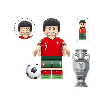 Футбольная фигурка для конструктора Криштиану Роналду Cristiano Ronaldo TV7051