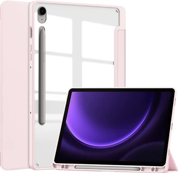 Чехол для планшета Becover Soft Edge для Samsung Galaxy Tab S10 Lite SM-X400/406 10.9" с креплением для стилуса Pink (BC_715768)