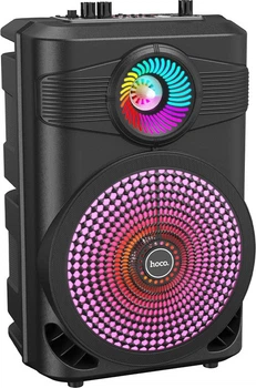 Портативная колонка Hoco BS46 Mature outdoor BT speaker, 10W, Black (6931474754080)