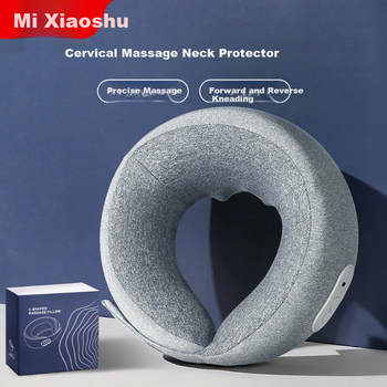 Массажная подушка Mixiaoshu U-образная, из пены с памятью, для шеи