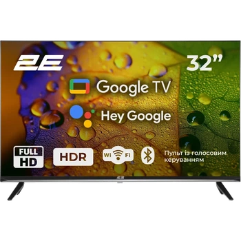 Телевизор 2E 32A07KF 32″ дюйма 1920x1080 Google TV