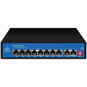 Коммутатор 10 портов неуправляемый Ewind EW-ES2010CF-AP PoE