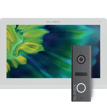 Комплект видеодомофона Slinex Nexo 7 white + ML-17HD graphite