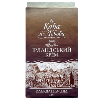 Кава мелена Кава зі Львова Ірландський крем 225 г