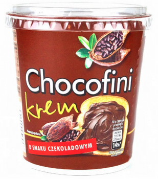 Шоколадная паста Chocofini Krem 400 г с шоколадным вкусом