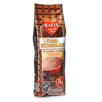 Капучино HEARTS Trink Schokolade 1 кг со вкусом горячего шоколада