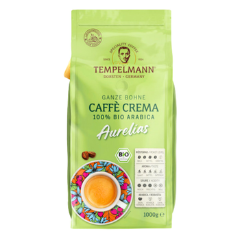 Кофе в зернах Tempelmann Aurelias Caffe Crema 1 кг