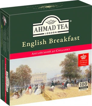 Чай пакетований Ahmad Tea Англійський до сніданку 100 х 2 г
