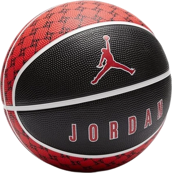 М'яч баскетбольний Nike Jordan Playground 2.0 8P Deflated White/Fire Red Size 7 (J.100.8255.673.07)
