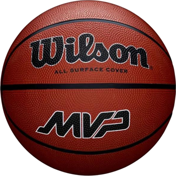 М'яч баскетбольний Wilson MVP BSKT Brown Size 5 (WZ3018703XB5)