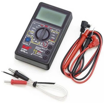 Тестер HAOYUE DT860C/700C black, щупы, термопара