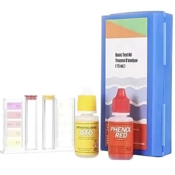 Тестер на хлор и pH AquaDoctor ZN-TK-001, для бассейна, капельный (ZN-TK-001-INT)