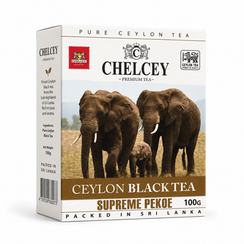 Чай чорний Chelcey Ceylon Black Tea Supreme Pekoe, 100 г