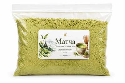 Матча (Matcha) японский зелёный чай порошковый 100 г | натуральный чай матча