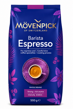 Кофе в зернах Movenpick Barista Espresso 500 г — зерновой кофе для эспрессо