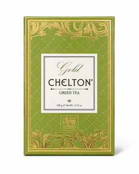 Чай Gold Chelton Green Tea зелёный листовой, 100 г